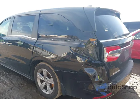 2019 Honda Odyssey Ex-L from USA, damaged, VIN 5FNRL6H70KB009966